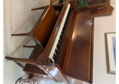 Upright Cable & Sons Piano and Bench